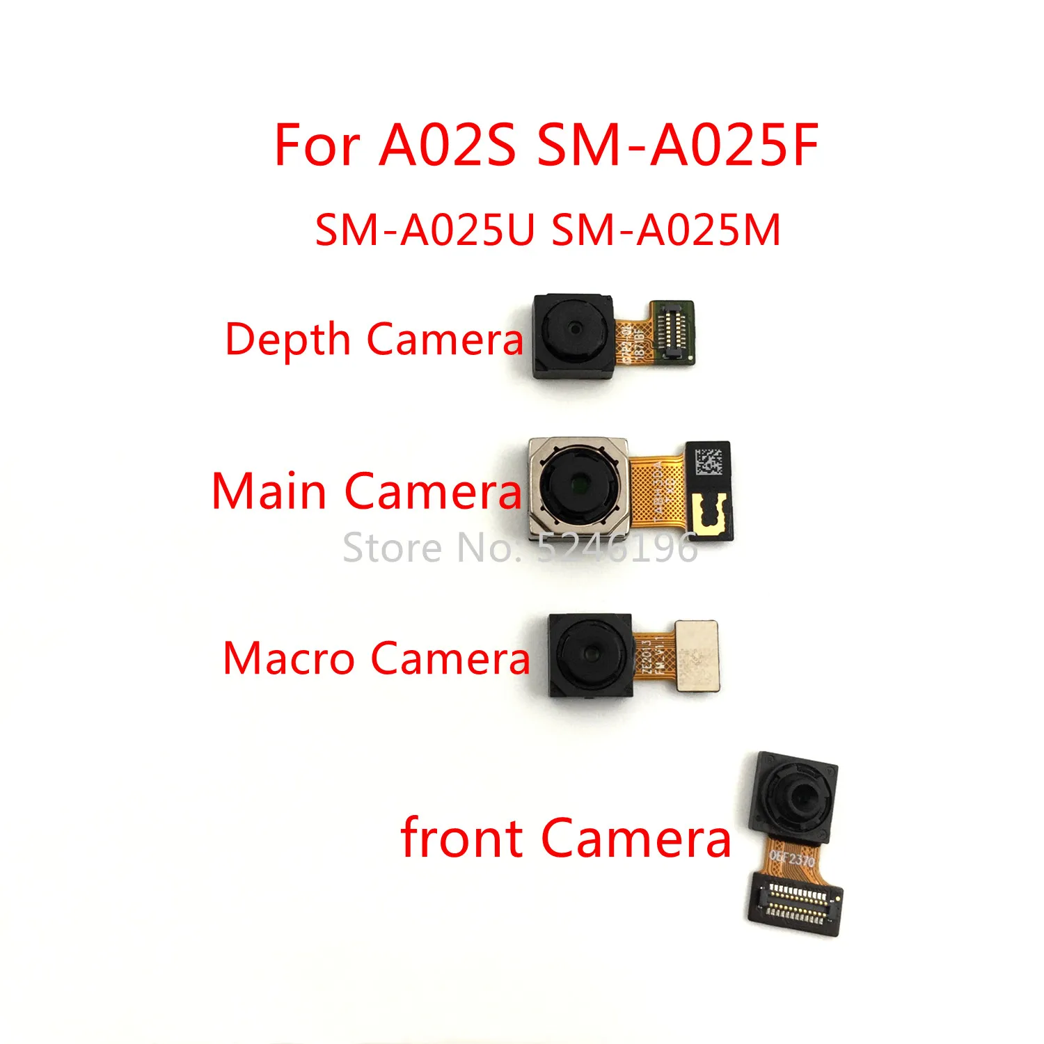 1 шт., большой основной модуль задней камеры для Samsung Galaxy A02S SM-A025F SM-A025F/DS SM-A025U SM-A025M, запасная часть
1 шт., большой основной модуль задней камеры для Samsung Galaxy A02S SM-A025F SM-A025F/DS SM-A025U SM-A025M, запасная часть
