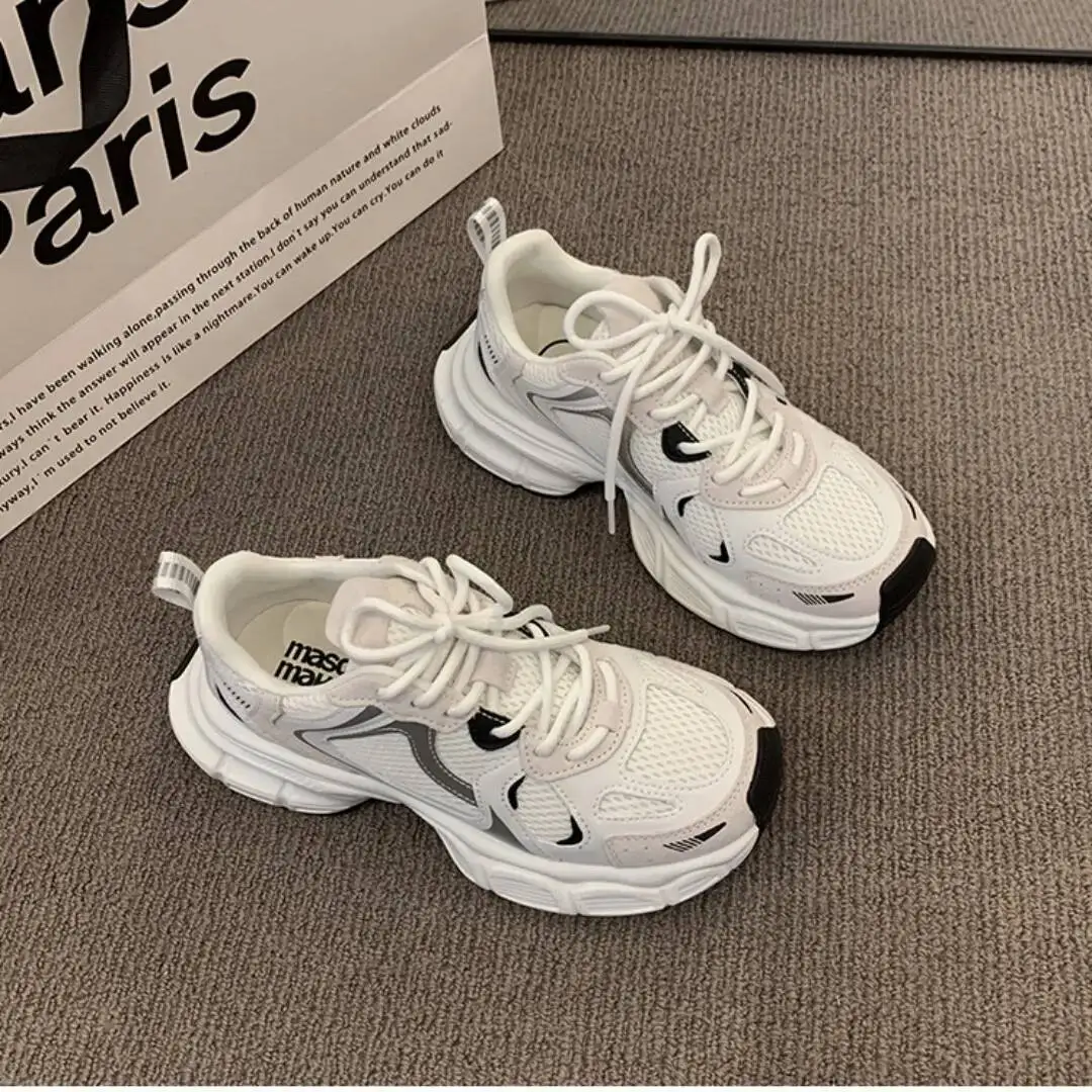 2025 New Women's Versatile Thick Soled Sneakers Shoes All Season Breathable Mesh Casual Sneakers Height Increasing Design
2025 New Women's Versatile Thick Soled Sneakers Shoes All Season Breathable Mesh Casual Sneakers Height Increasing Design