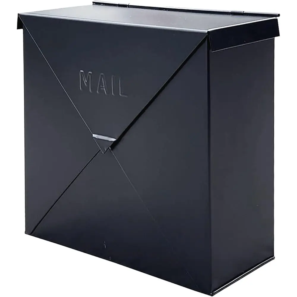 Mailboxes for Outside Wall Mount, 10 x 10 x 4 inch Black Mailbox, Waterproof Mailboxes for Outside - Chicago Style Mail Box
Mailboxes for Outside Wall Mount, 10 x 10 x 4 inch Black Mailbox, Waterproof Mailboxes for Outside - Chicago Style Mail Box