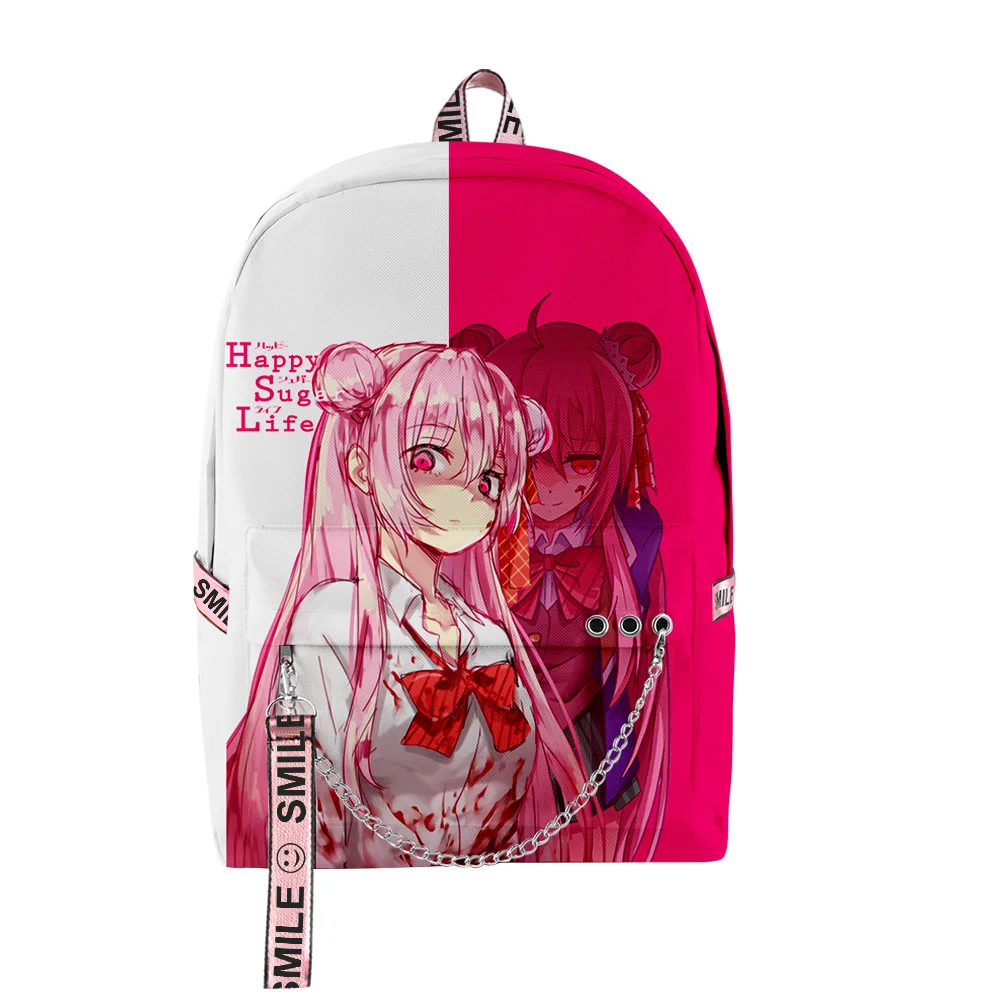 Рюкзак на молнии в стиле аниме Happy Sugar Life 2023, школьный рюкзак в стиле Харадзюку, уникальная дорожная сумка
Рюкзак на молнии в стиле аниме Happy Sugar Life 2023, школьный рюкзак в стиле Харадзюку, уникальная дорожная сумка