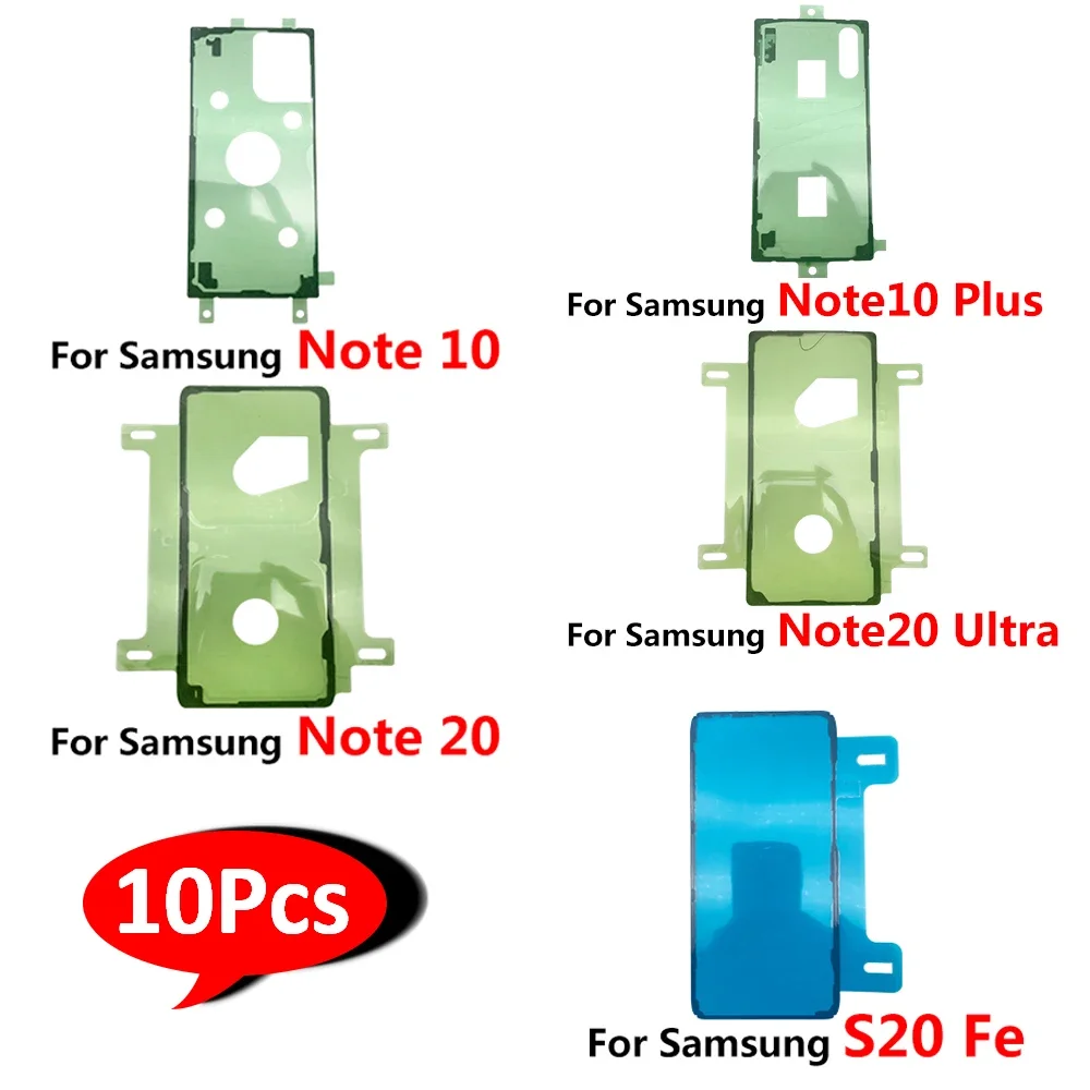 10Pcs,waterproof Adhesive Sticker Back Housing Battery Cover Glue For Samsung Note 10 20 S20 Fe S21 S8 S9 S10 S22 S20 Ultra Plu
10Pcs,waterproof Adhesive Sticker Back Housing Battery Cover Glue For Samsung Note 10 20 S20 Fe S21 S8 S9 S10 S22 S20 Ultra Plu
