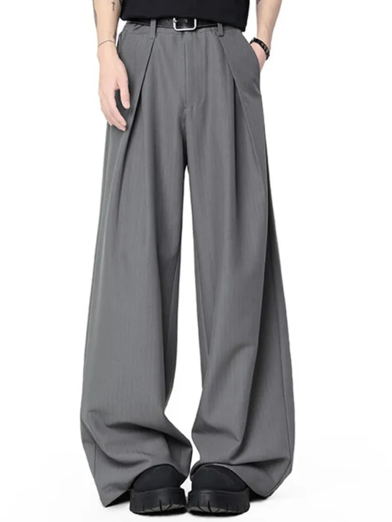 American Style New Fashion Solid Color Pleated Suit Pants Wide Leg Male Trendy Casual Pants 2026 Streetwear 9WJYR6
American Style New Fashion Solid Color Pleated Suit Pants Wide Leg Male Trendy Casual Pants 2026 Streetwear 9WJYR6