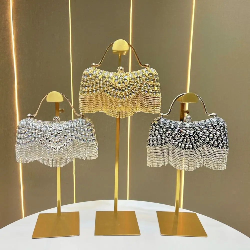 Portable Shiny Tassel Evening Banquet Bag Sequin Bling Crystal Chain Crossbody Bag Large Capacity Purse Box Handbag Wedding
Portable Shiny Tassel Evening Banquet Bag Sequin Bling Crystal Chain Crossbody Bag Large Capacity Purse Box Handbag Wedding