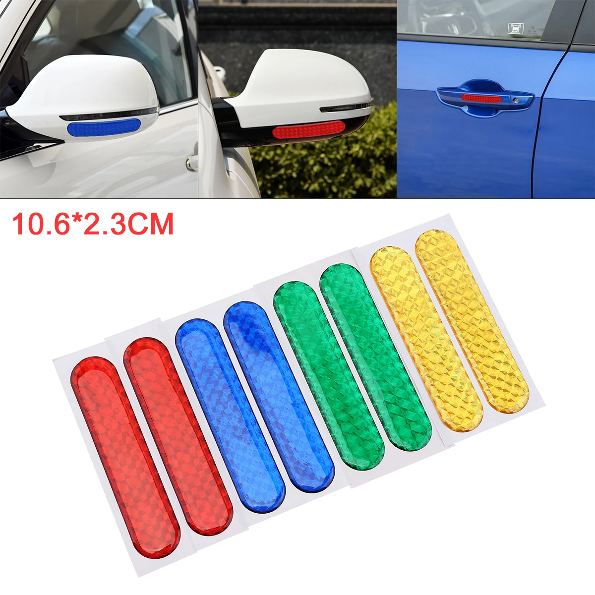 1 Pair 10.6x 2.3CM Warning Reflective Car Body Sticker Hood Window Bumper Anti Scratch Waterproof Car Stickers and Decal
1 Pair 10.6x 2.3CM Warning Reflective Car Body Sticker Hood Window Bumper Anti Scratch Waterproof Car Stickers and Decal