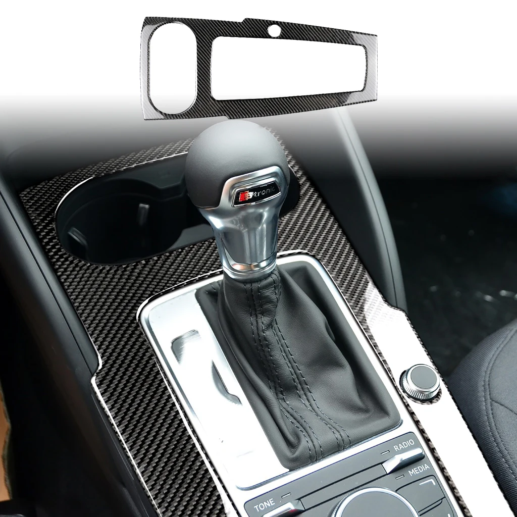 Carbon Fiber For Audi A3 S3 Center Control Gear Shift Panel Interior Trim Cover Decals Sticker Mouldings Car Accessories
Carbon Fiber For Audi A3 S3 Center Control Gear Shift Panel Interior Trim Cover Decals Sticker Mouldings Car Accessories