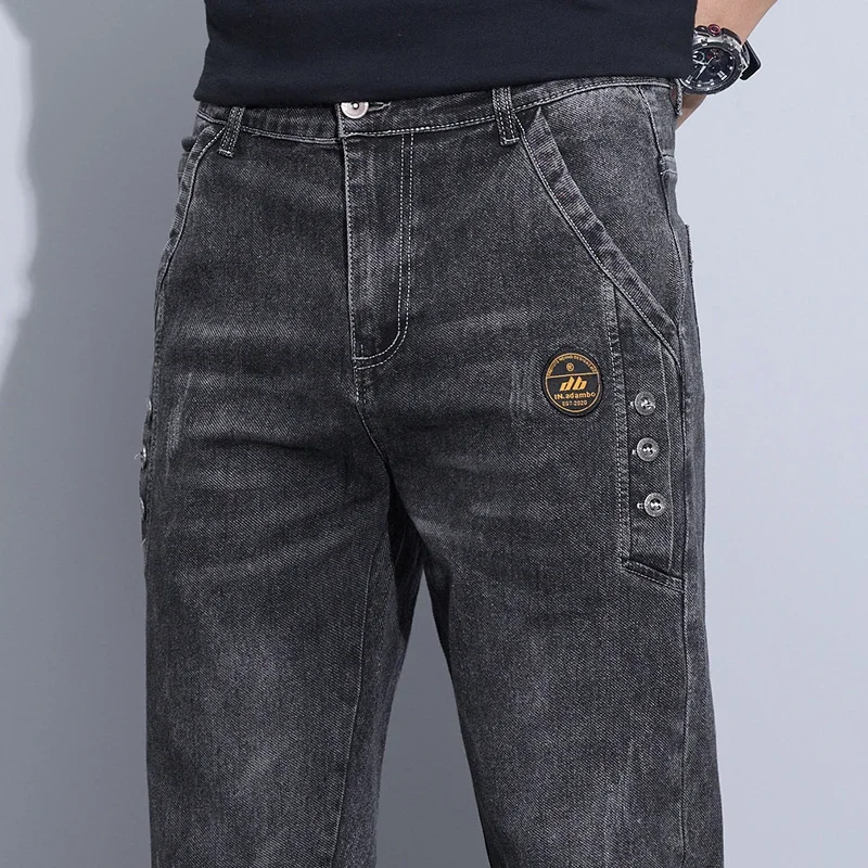 Fashion Slim Men's Pants Spring Autumn Business Suit Stretch Korea Formal Jeans Male Brand Clothing 28-38
Fashion Slim Men's Pants Spring Autumn Business Suit Stretch Korea Formal Jeans Male Brand Clothing 28-38