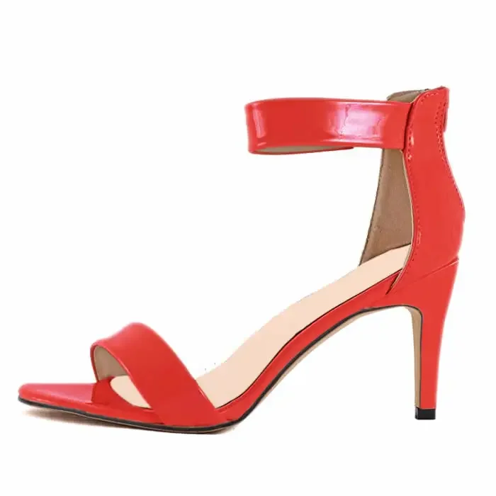 Women Sandals Pumps 9cm Sexy Open Toe High Heels Buckle Thin Heel Summer Ankle Strap Sandal Party Dress Wedding Shoes
Women Sandals Pumps 9cm Sexy Open Toe High Heels Buckle Thin Heel Summer Ankle Strap Sandal Party Dress Wedding Shoes