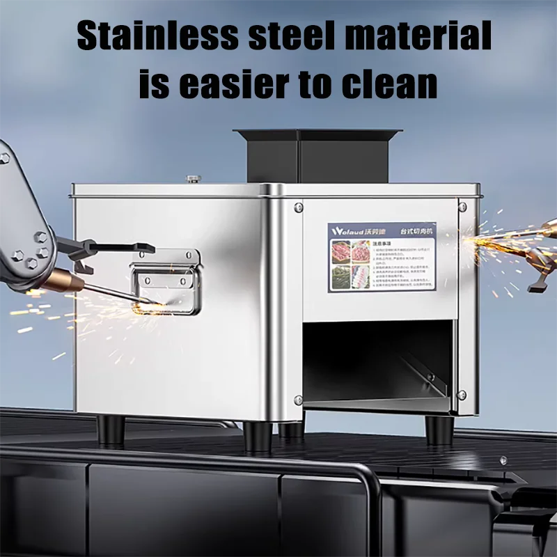 New Product Promotion Stable Performance Electric High Power Motor Meat Slicer Raw Meat Cutter Machine
New Product Promotion Stable Performance Electric High Power Motor Meat Slicer Raw Meat Cutter Machine