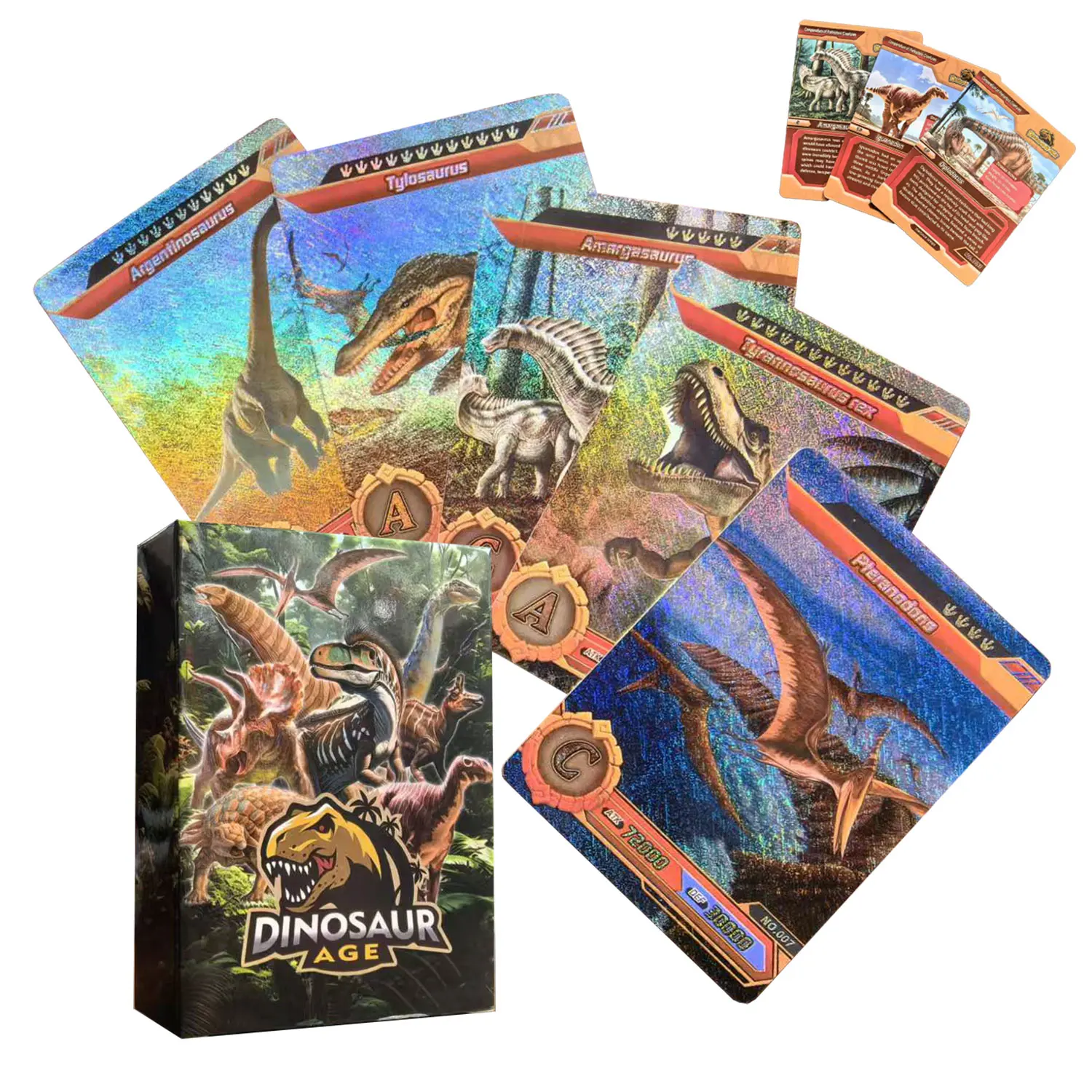 Shiny Dinosaur Cards in English Animal Learning Toys For Family Children Collection Gift Kid Toys
Shiny Dinosaur Cards in English Animal Learning Toys For Family Children Collection Gift Kid Toys