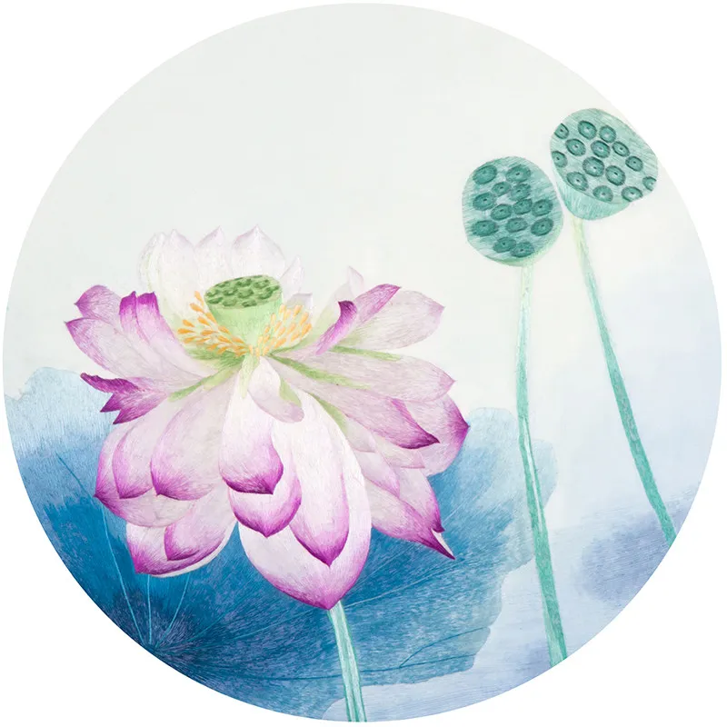 Lotus Embroidery Kit for Beginners, Pre-Printed Pattern DIY Sewing Starter Set, Complete Handmade Supplies with Hoop, Needles
Lotus Embroidery Kit for Beginners, Pre-Printed Pattern DIY Sewing Starter Set, Complete Handmade Supplies with Hoop, Needles