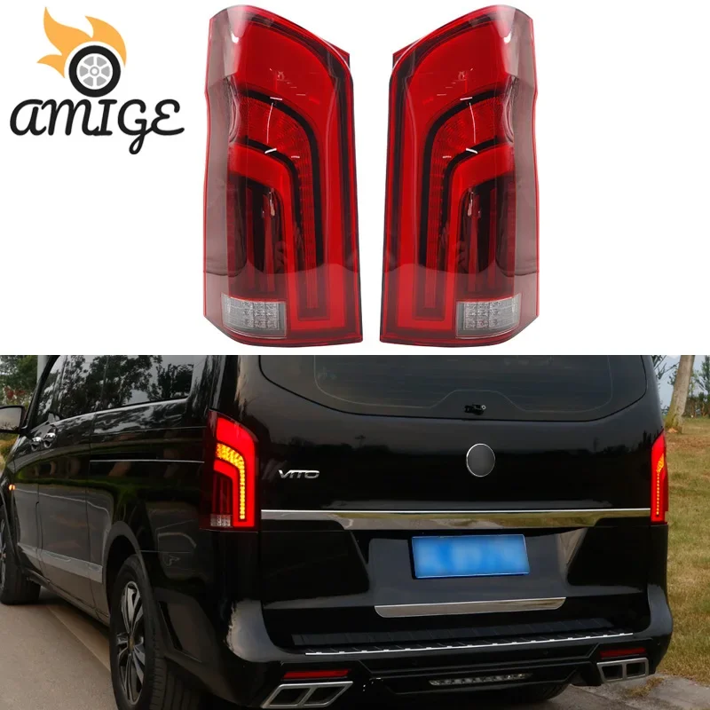 Car LED Taillights Tail Lamps For Mercedes Benz Vito V250 V260 2016 -2020 Reflector Lamp Backup Lamps Brake Light Rear Lights
Car LED Taillights Tail Lamps For Mercedes Benz Vito V250 V260 2016 -2020 Reflector Lamp Backup Lamps Brake Light Rear Lights