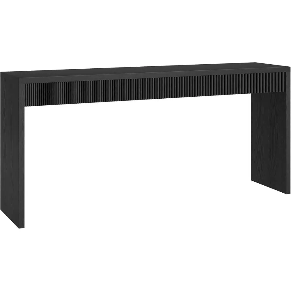 Large 64 Rectangular Luted Entryway Sofa Table, Suitable for Living Room, Hallway, or Office, Natural Black Finish
Large 64 Rectangular Luted Entryway Sofa Table, Suitable for Living Room, Hallway, or Office, Natural Black Finish