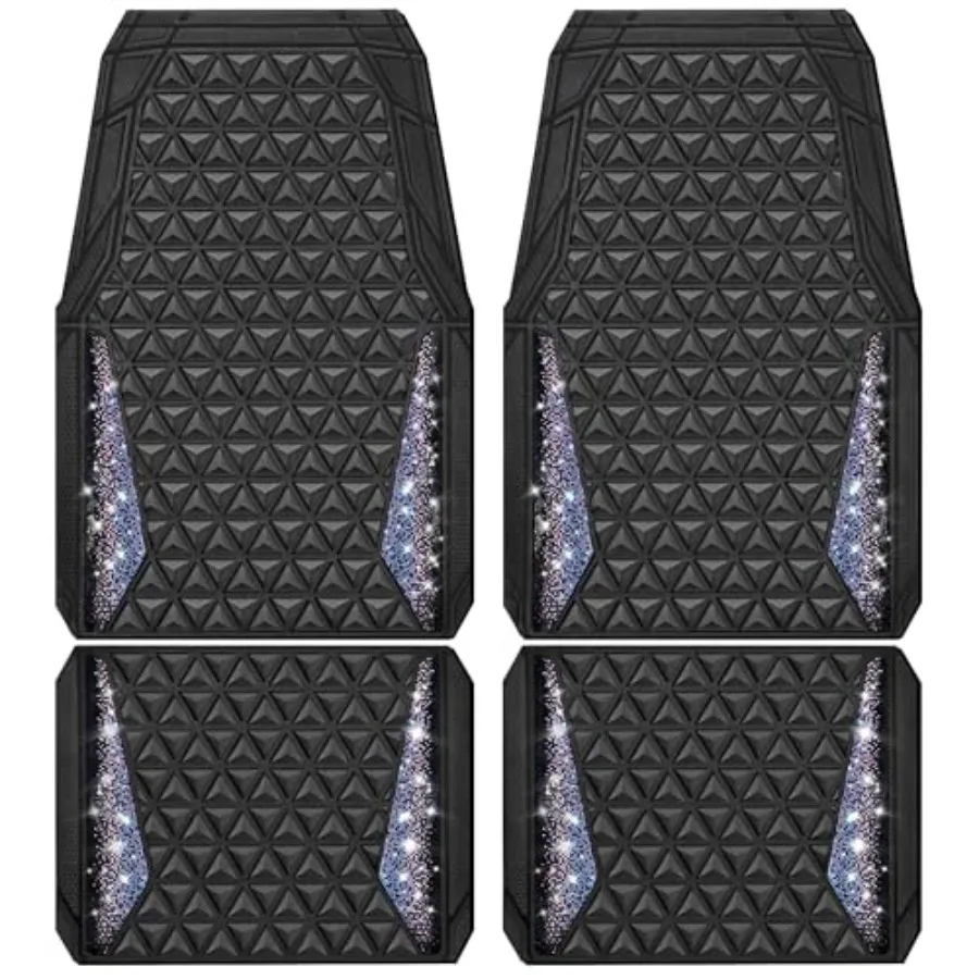 Dazzle Colour Change Car Mats Floor Mats Full Set Anti-Slip 3D Rhombus Waterproof Universal Trim Fit Liner Glitter Crystal Spar
Dazzle Colour Change Car Mats Floor Mats Full Set Anti-Slip 3D Rhombus Waterproof Universal Trim Fit Liner Glitter Crystal Spar