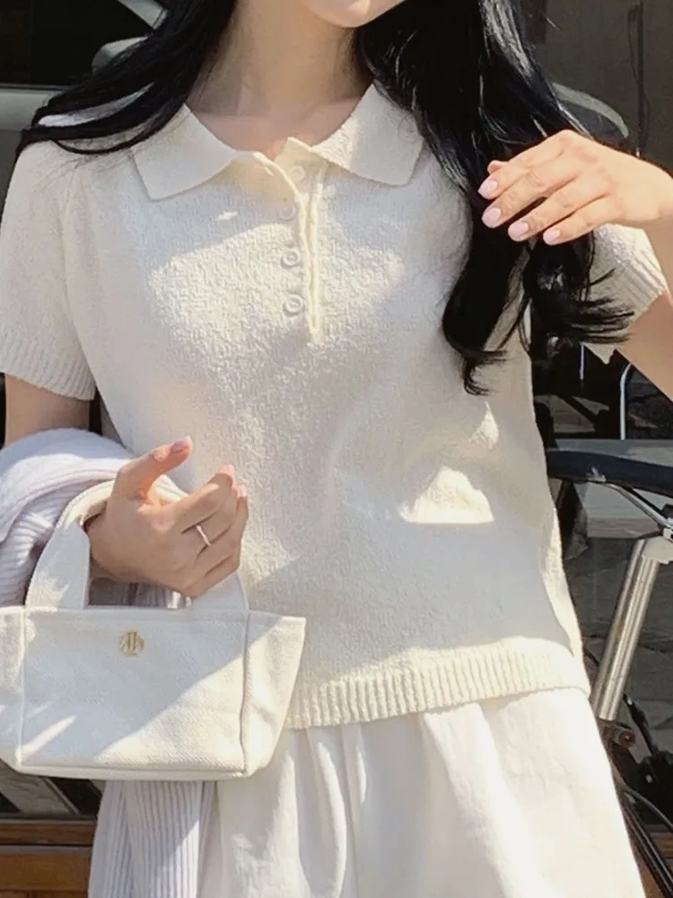 Korean Sle ort Sve Knitted Sweater Women's Faionable Youthful College Casual Collar Overhead High-End Feeling S...
Korean Sle ort Sve Knitted Sweater Women's Faionable Youthful College Casual Collar Overhead High-End Feeling S...