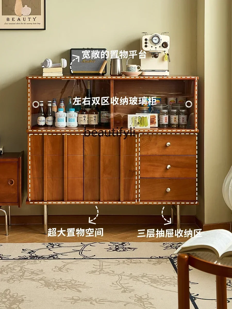 6239P lt Medieval dining solid wood side cabinet integrated storage cabinet against the wall living room household storage tea c
6239P lt Medieval dining solid wood side cabinet integrated storage cabinet against the wall living room household storage tea c