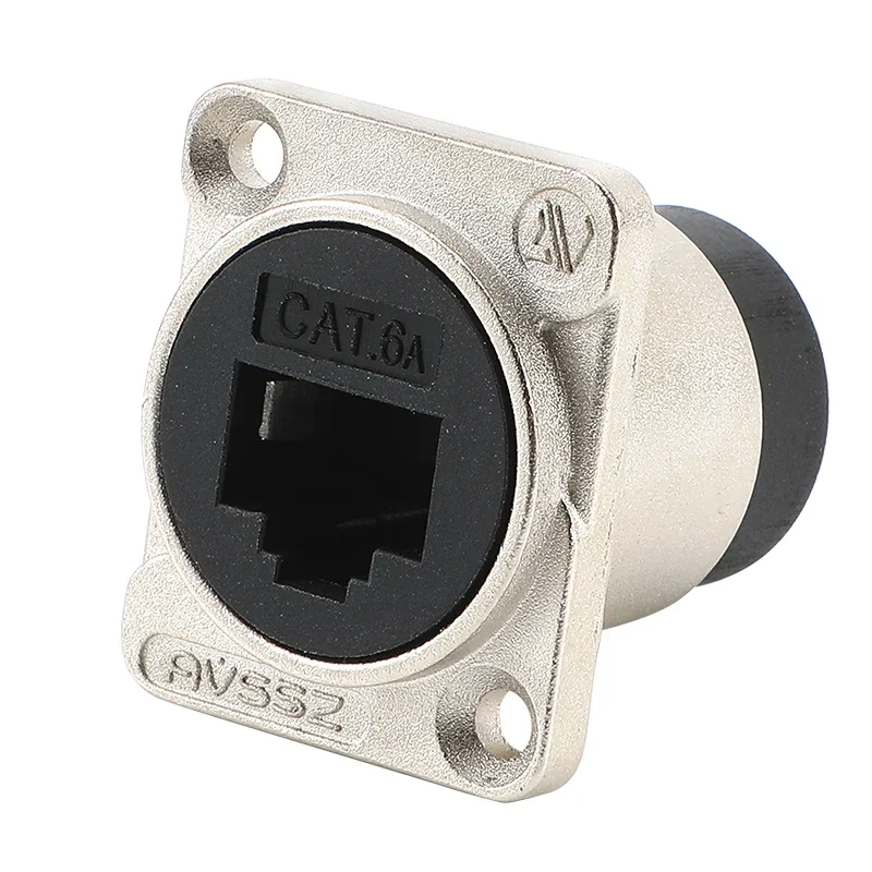 AVSSZ CAT6A CAT5E RJ45 Network Cable Connectors Metal Data Signal Adapter Computer Data Module D Shape Mounting Size 23.7mm-24mm
AVSSZ CAT6A CAT5E RJ45 Network Cable Connectors Metal Data Signal Adapter Computer Data Module D Shape Mounting Size 23.7mm-24mm