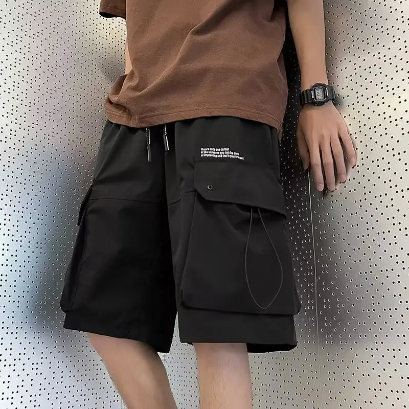 2023 Short Pants Men Summer Knee-length Loose Casual Shorts Men's Streetwear Outerwear Thin Straight Cargo Sweatshorts
2023 Short Pants Men Summer Knee-length Loose Casual Shorts Men's Streetwear Outerwear Thin Straight Cargo Sweatshorts