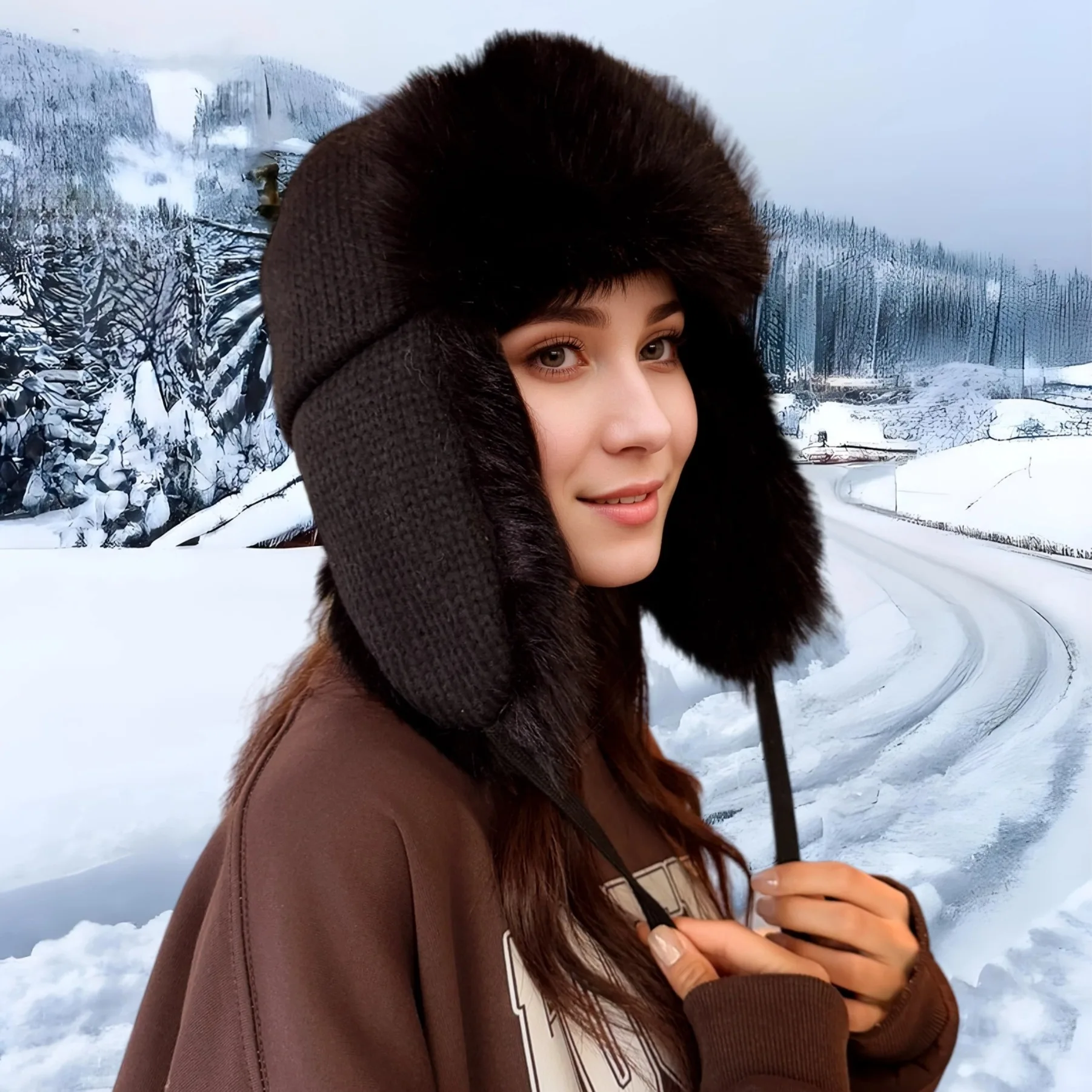 Adults Winter Plush Bomber Hat Windproof Full Hood Earflap Hat Warm Cold Proof Ski Hunting Cycling Outdoor Skiing Cap
Adults Winter Plush Bomber Hat Windproof Full Hood Earflap Hat Warm Cold Proof Ski Hunting Cycling Outdoor Skiing Cap