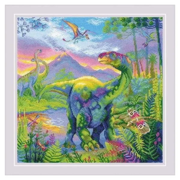 Dinosaur age Cross stich Kits Homfun Craft Cross Stich Painting Decorations for Home fun 50-50
Dinosaur age Cross stich Kits Homfun Craft Cross Stich Painting Decorations for Home fun 50-50