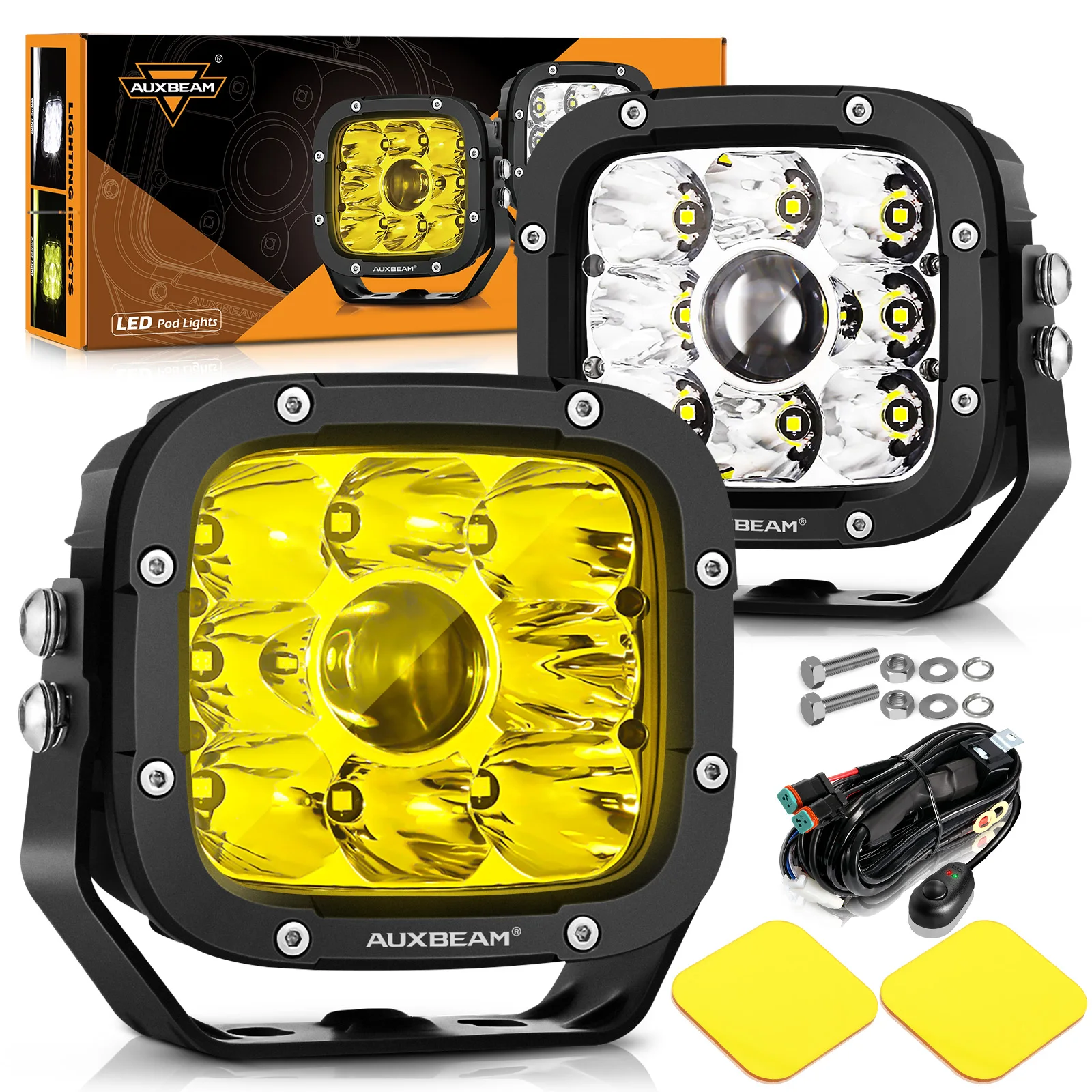 1pair 5 Inch LED Work Lights 50W 6500K Headlight Driving Lamp LED Spot Lamp For Truck SUV 4WD ATV
1pair 5 Inch LED Work Lights 50W 6500K Headlight Driving Lamp LED Spot Lamp For Truck SUV 4WD ATV