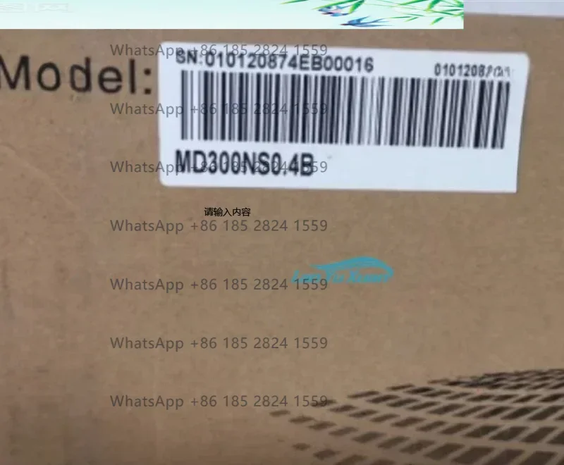Frequency converter, MD300NS0.4 B bargaining spot
Frequency converter, MD300NS0.4 B bargaining spot