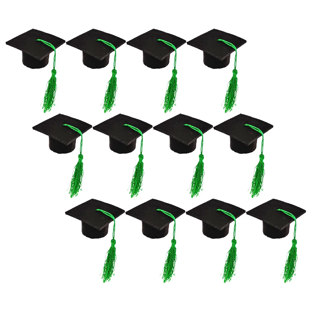 12pcs Mini Graduation Cap Doctor Hat Bottle Cover Blue Tassel Party Supplies Non woven Fabric Topper Gifts Beverage Bottle
12pcs Mini Graduation Cap Doctor Hat Bottle Cover Blue Tassel Party Supplies Non woven Fabric Topper Gifts Beverage Bottle