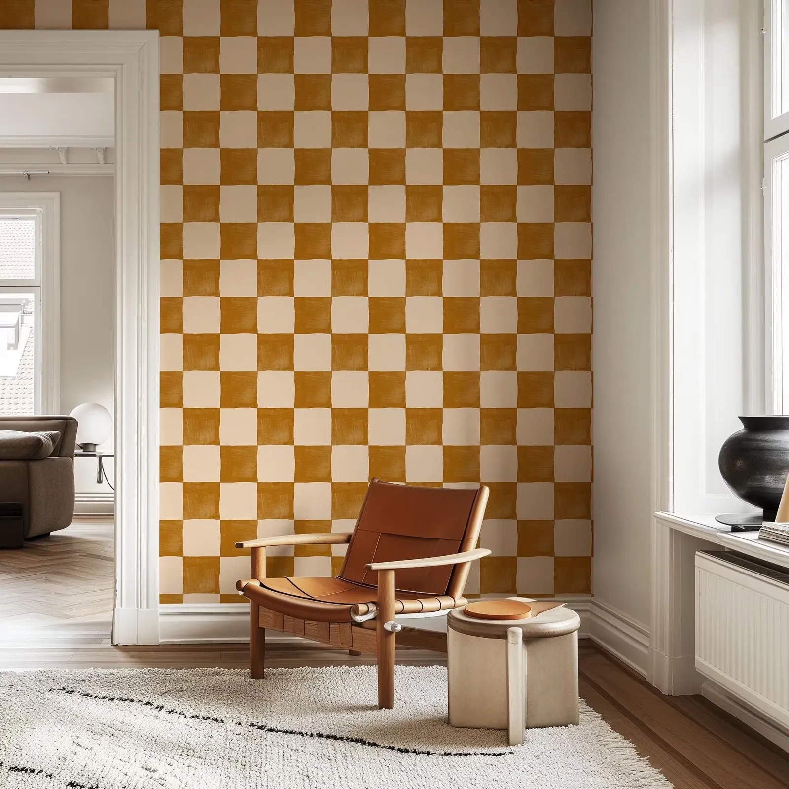 Boho Checkered Normal Wallpaper,Geometric Modern Pattern Wall Paper Roll For Home Decorations,Traditional Un-paste/Self-adhesive
Boho Checkered Normal Wallpaper,Geometric Modern Pattern Wall Paper Roll For Home Decorations,Traditional Un-paste/Self-adhesive