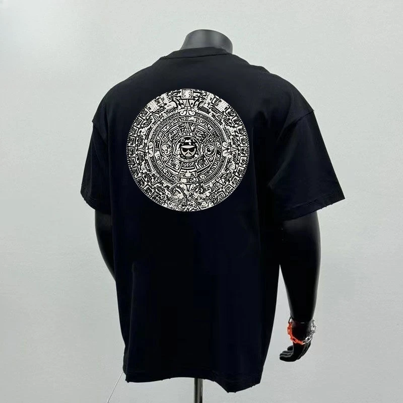 Heavyweight Pure Cotton Short-sleeved T-shirt for Men and Women Summer American Laid-back Style Casual and Niche Printed Top
Heavyweight Pure Cotton Short-sleeved T-shirt for Men and Women Summer American Laid-back Style Casual and Niche Printed Top