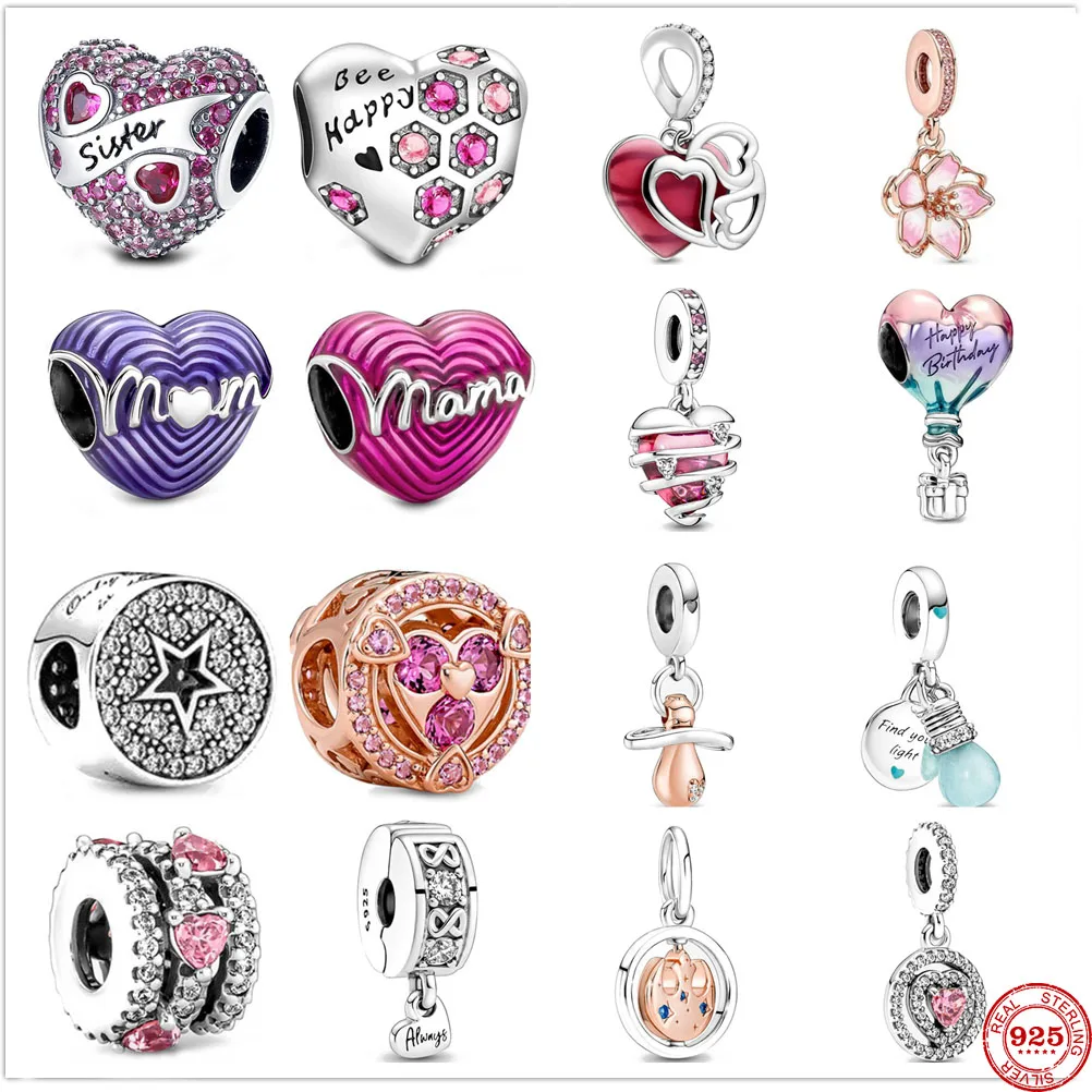 New Mother's Day Gift Happy Birthday Ballon Mom DIY Beads Fit Original Pandora Charms Silver 925 Bracelet Bead Jewelry Making
New Mother's Day Gift Happy Birthday Ballon Mom DIY Beads Fit Original Pandora Charms Silver 925 Bracelet Bead Jewelry Making