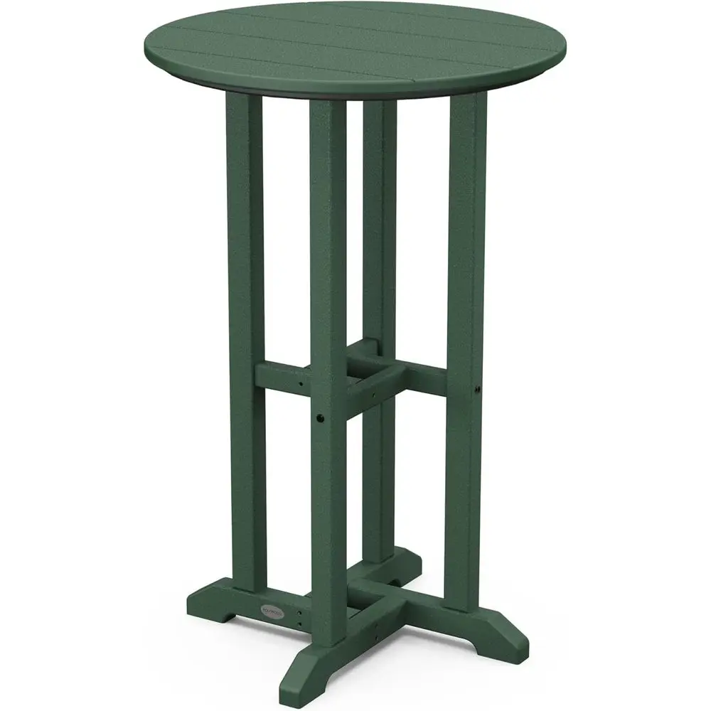 24-Inch Round Green Counter Height Table, Traditional Style
24-Inch Round Green Counter Height Table, Traditional Style