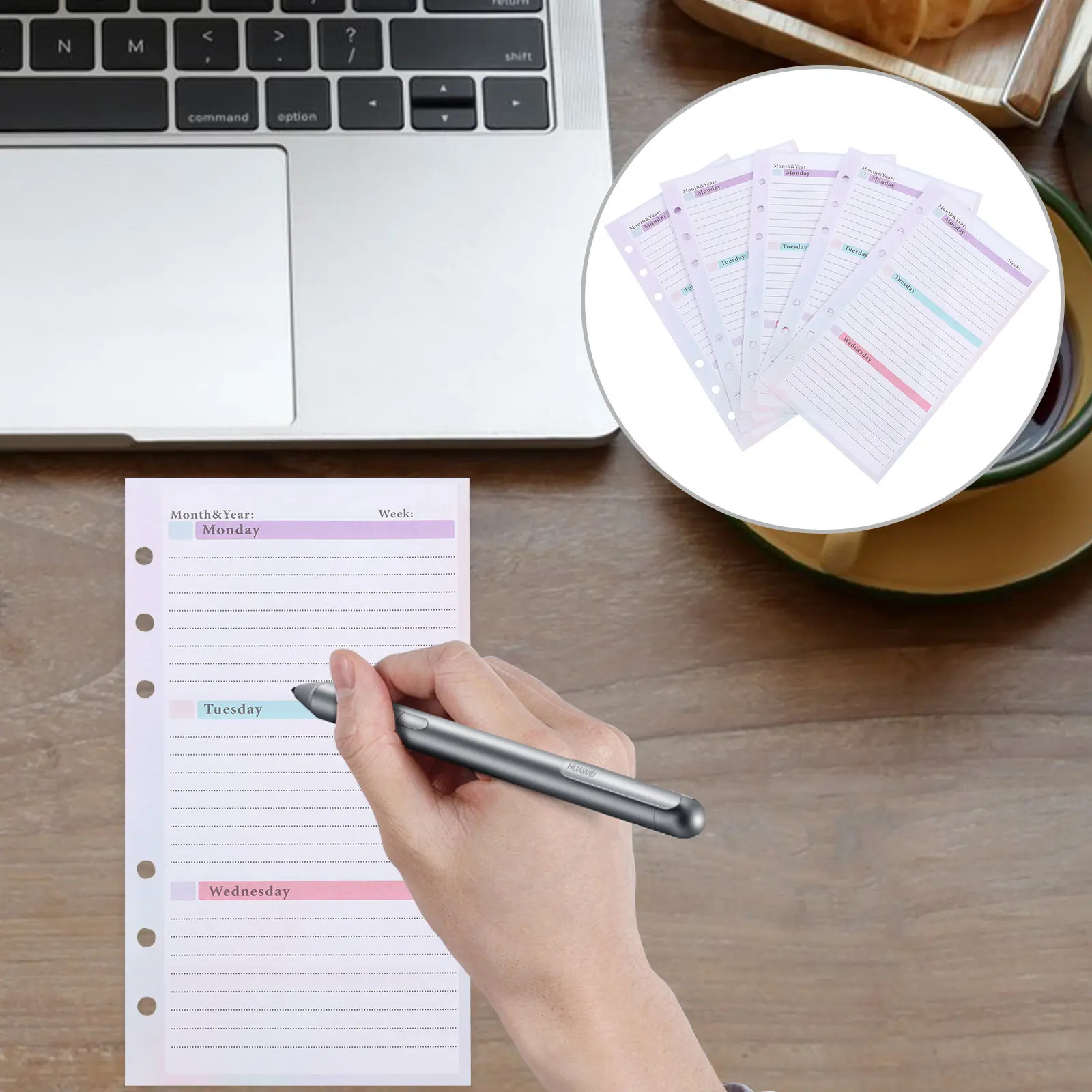 54 Sheets Desk Accessories Office for Women Weekly Planner Large Homeschool Desktop Notepad
54 Sheets Desk Accessories Office for Women Weekly Planner Large Homeschool Desktop Notepad