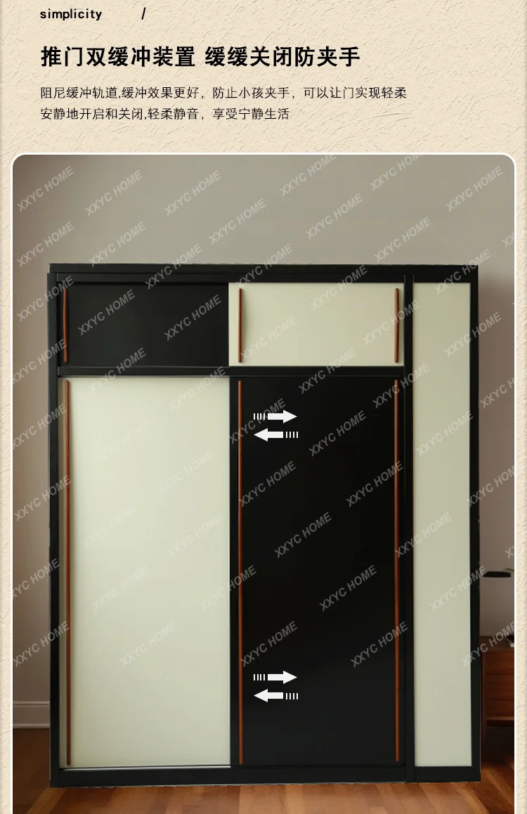 LLMedieval solid wood color matching wardrobe Small apartment solid wood sliding door wardrobe
LLMedieval solid wood color matching wardrobe Small apartment solid wood sliding door wardrobe