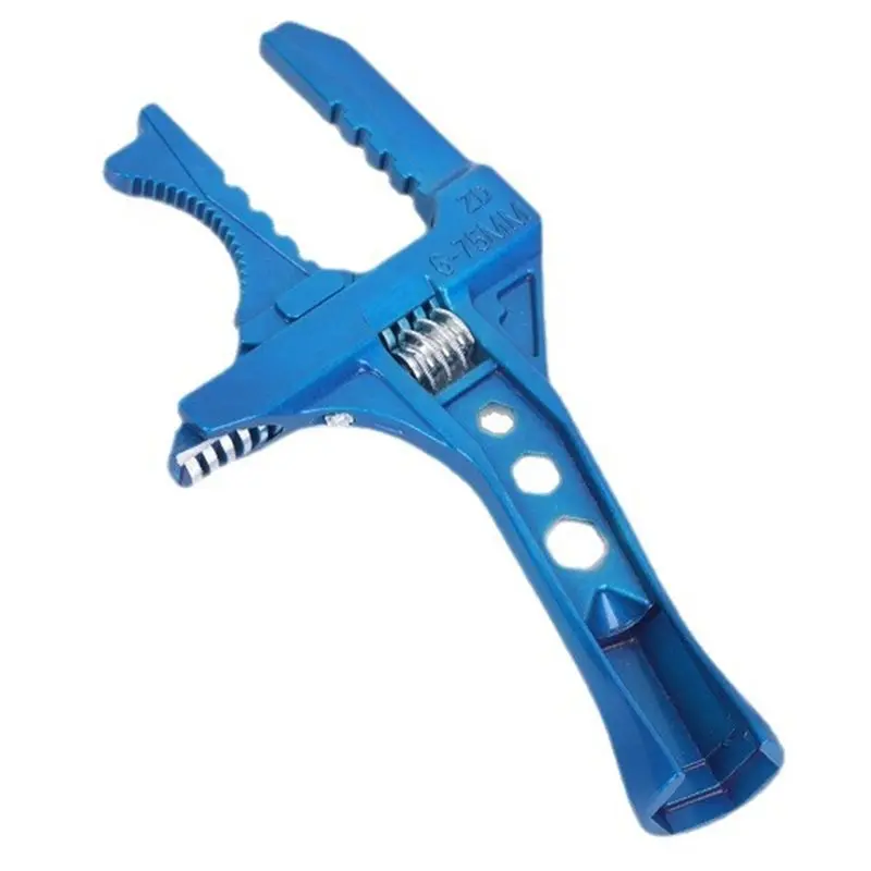 AB66-Adjustable Wrench 6-75Mm-Multifunctional Aluminum Alloy Spanner Tool For Diverse For Diverse Plumbing Task Applications
AB66-Adjustable Wrench 6-75Mm-Multifunctional Aluminum Alloy Spanner Tool For Diverse For Diverse Plumbing Task Applications