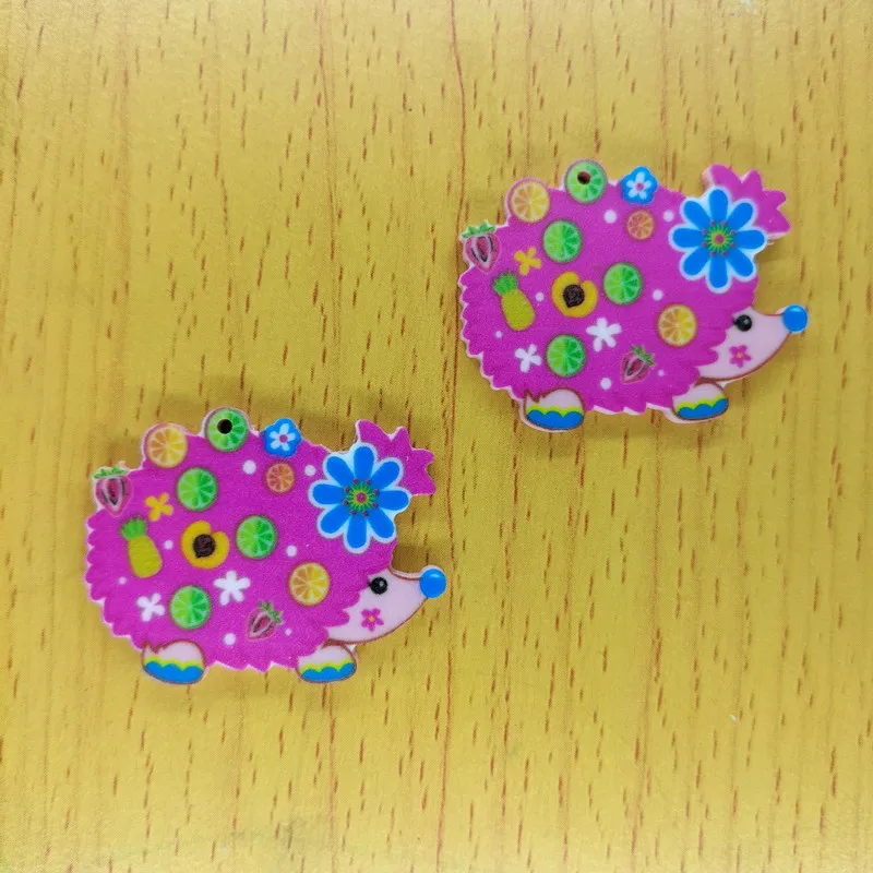 10pcs Cartoon Hedgehog Charms for Jewelry Acrylic Animal Printing Flower Charm Making Earring Necklace Bracelet Charm Supplies
10pcs Cartoon Hedgehog Charms for Jewelry Acrylic Animal Printing Flower Charm Making Earring Necklace Bracelet Charm Supplies