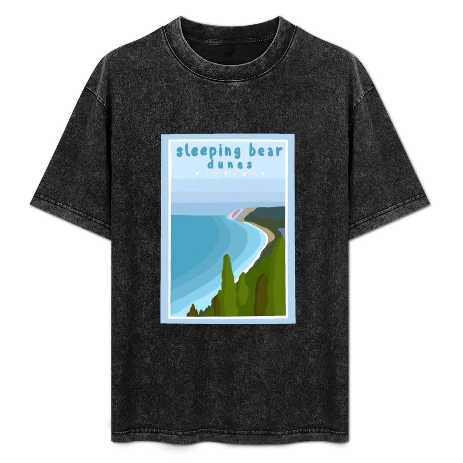 Sleeping Bear dunes Michigan T-Shirt Trend Art Print T-Shirt
Sleeping Bear dunes Michigan T-Shirt Trend Art Print T-Shirt