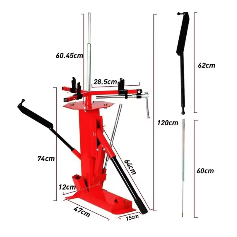 Hot-selling Disassemble Simple and Cheap Portable Manual Car Motorcycle Tire Changer Car Repair Machine
Hot-selling Disassemble Simple and Cheap Portable Manual Car Motorcycle Tire Changer Car Repair Machine