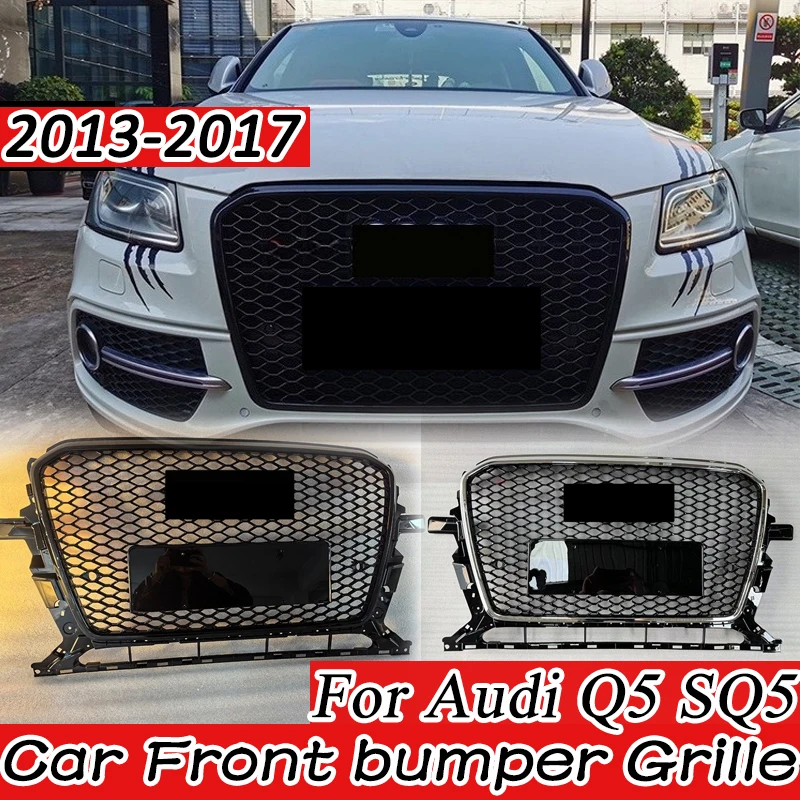 For Audi Q5 SQ5 2013-2017 Upgrade RSQ5 Style Car Front bumper Grille Mesh Honeycomb Grills Protector Cover Trim Accessories
For Audi Q5 SQ5 2013-2017 Upgrade RSQ5 Style Car Front bumper Grille Mesh Honeycomb Grills Protector Cover Trim Accessories