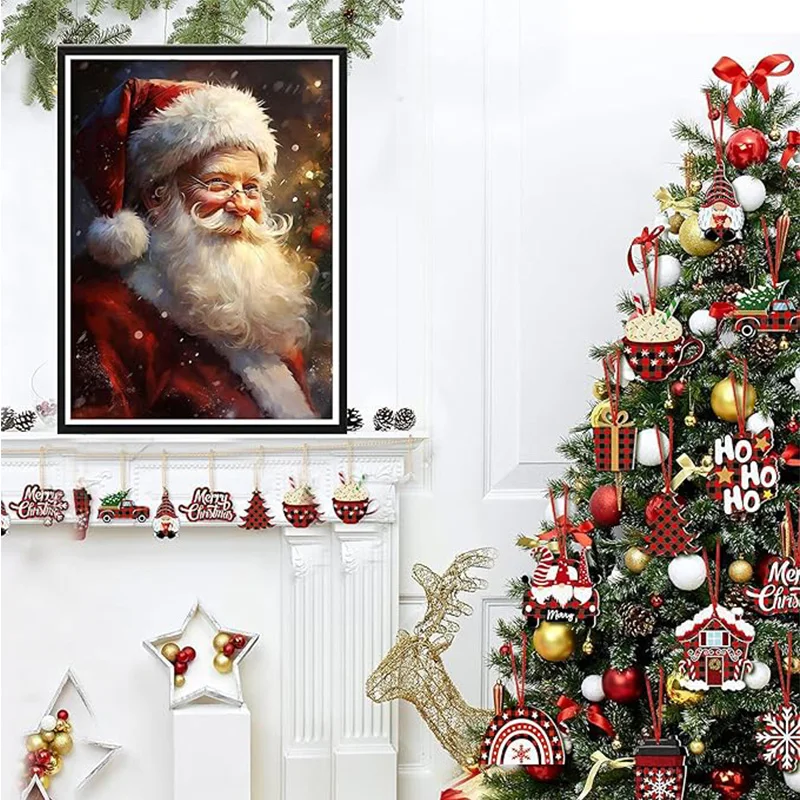 AB Diamond Art Painting Set Christmas - DIY Diamond Art Santa Claus, Cross Stitch - Adult Wall Decoration Crafts
AB Diamond Art Painting Set Christmas - DIY Diamond Art Santa Claus, Cross Stitch - Adult Wall Decoration Crafts