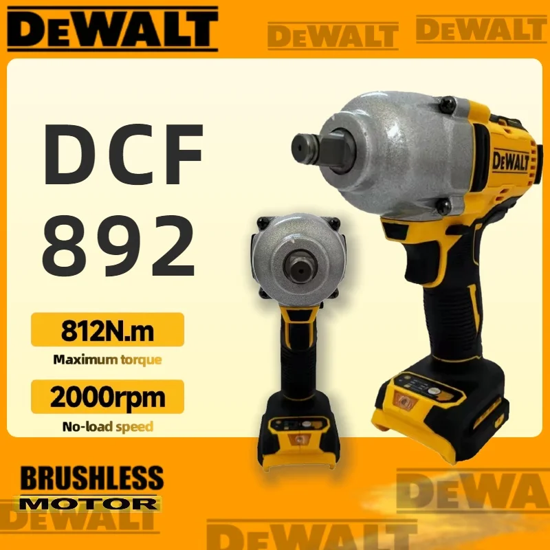 Бесщеточный электрический ударный гайковерт DeWalt DCF892, 1/2 дюйма, высокий крутящий момент, 3 скорости, для авторемонта, электроинструмент
Бесщеточный электрический ударный гайковерт DeWalt DCF892, 1/2 дюйма, высокий крутящий момент, 3 скорости, для авторемонта, электроинструмент