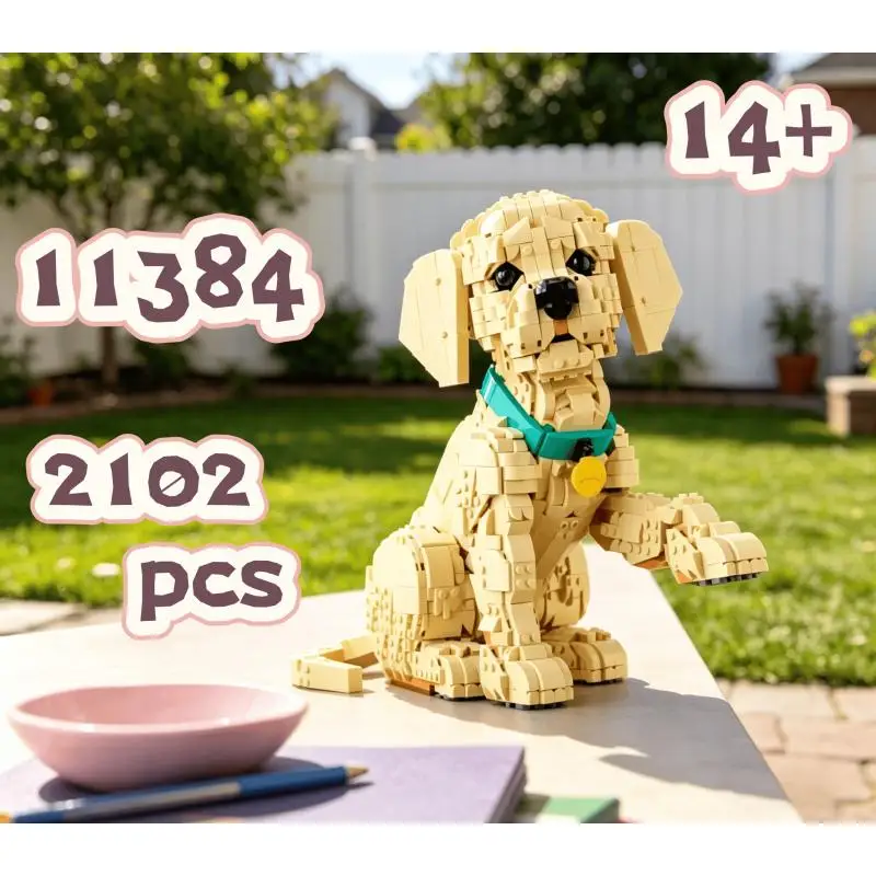 2026 Cute Puppy Building Blocks Sets Compatible With 11384 Model Particles Suitable For Lovers Birthday Gifts Toy Hodecorations
2026 Cute Puppy Building Blocks Sets Compatible With 11384 Model Particles Suitable For Lovers Birthday Gifts Toy Hodecorations