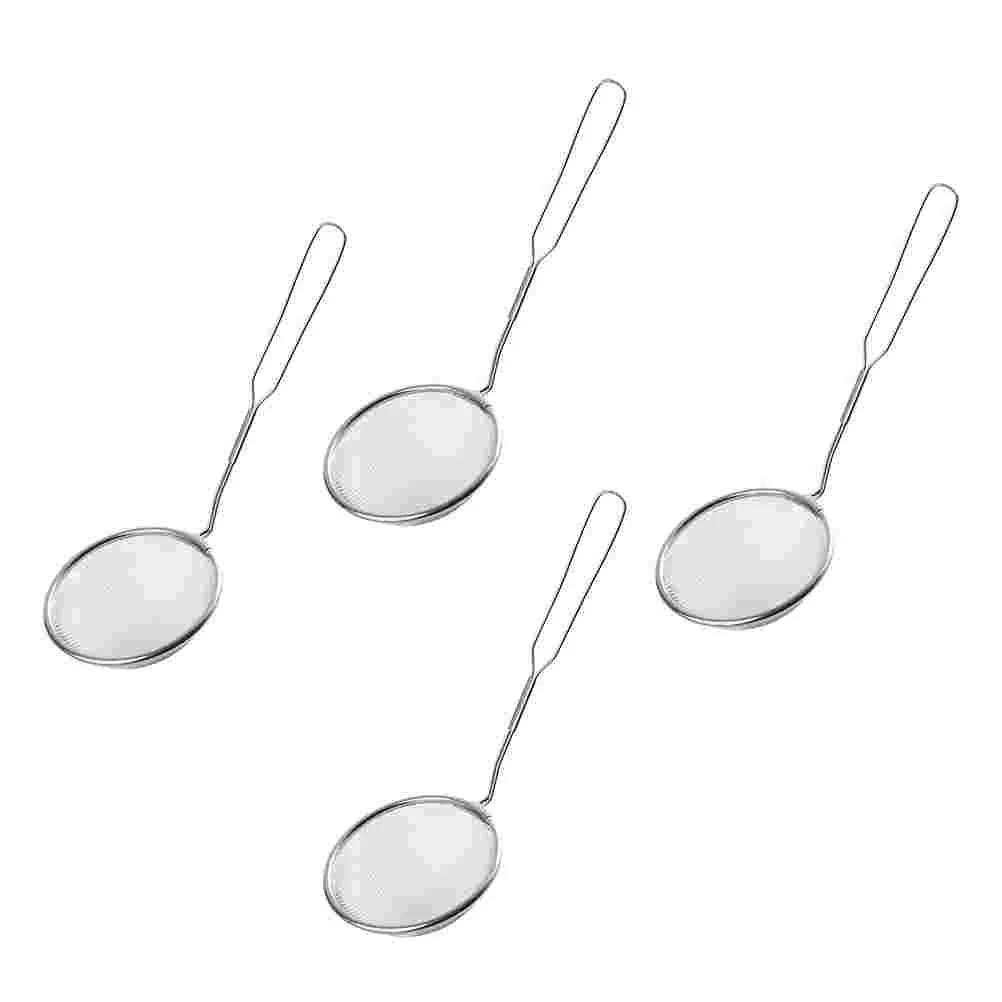 4 Pcs Grease Stainless Steel Filter Spoon Fine Mesh Strainer Strainers Kitchen Utensils
4 Pcs Grease Stainless Steel Filter Spoon Fine Mesh Strainer Strainers Kitchen Utensils
