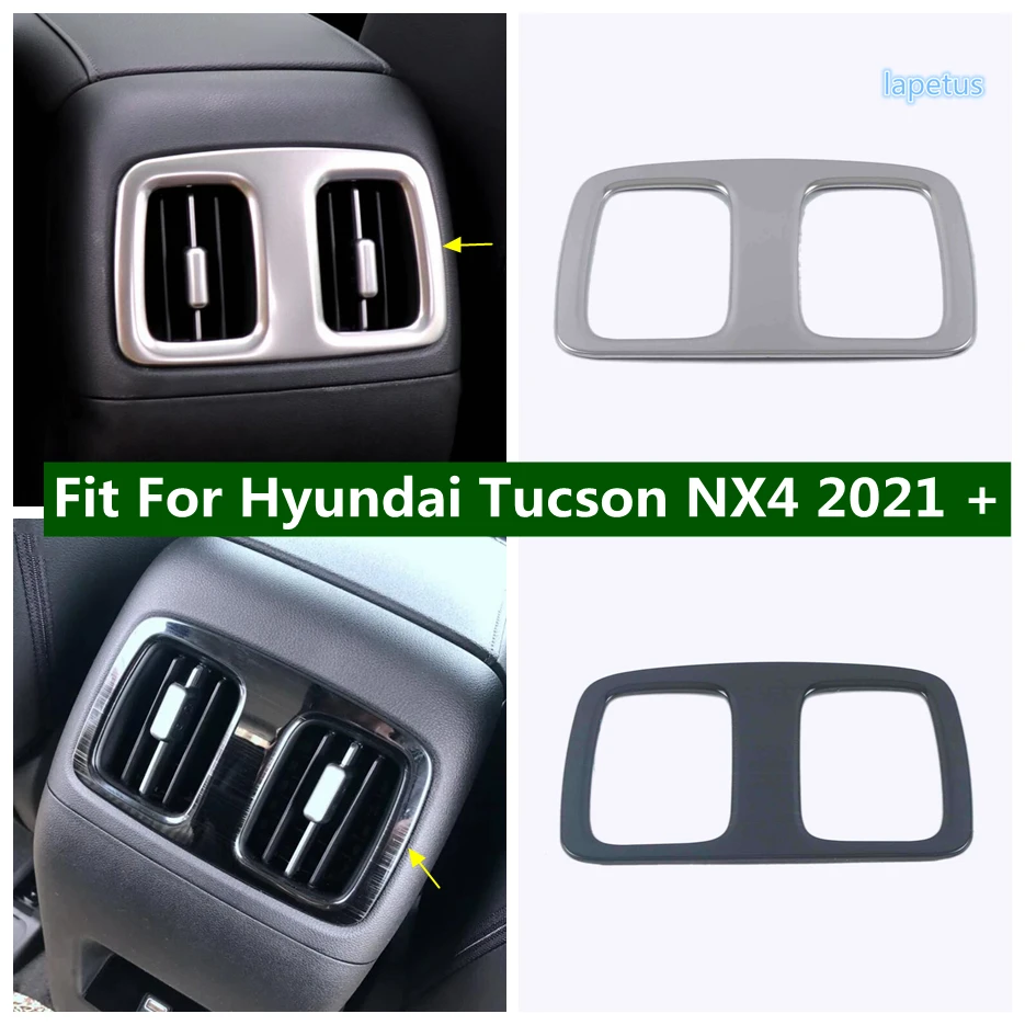 Rear Console Center Air Conditioner Vent AC Outlet Frame Cover Trim Stickers Car Styling Fit For Hyundai Tucson NX4 2021 - 2025
Rear Console Center Air Conditioner Vent AC Outlet Frame Cover Trim Stickers Car Styling Fit For Hyundai Tucson NX4 2021 - 2025