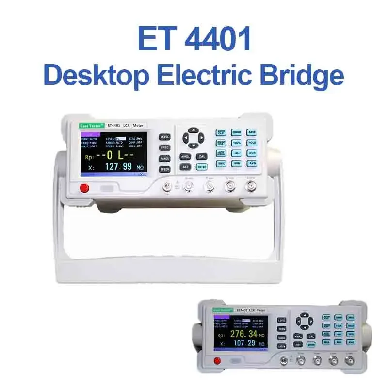 Lcr Meter ET4401 Resistance Impedance Capacitance Inductance Measure Instrument Digital LCR Capacimetro Digital Meter Capacitor
Lcr Meter ET4401 Resistance Impedance Capacitance Inductance Measure Instrument Digital LCR Capacimetro Digital Meter Capacitor