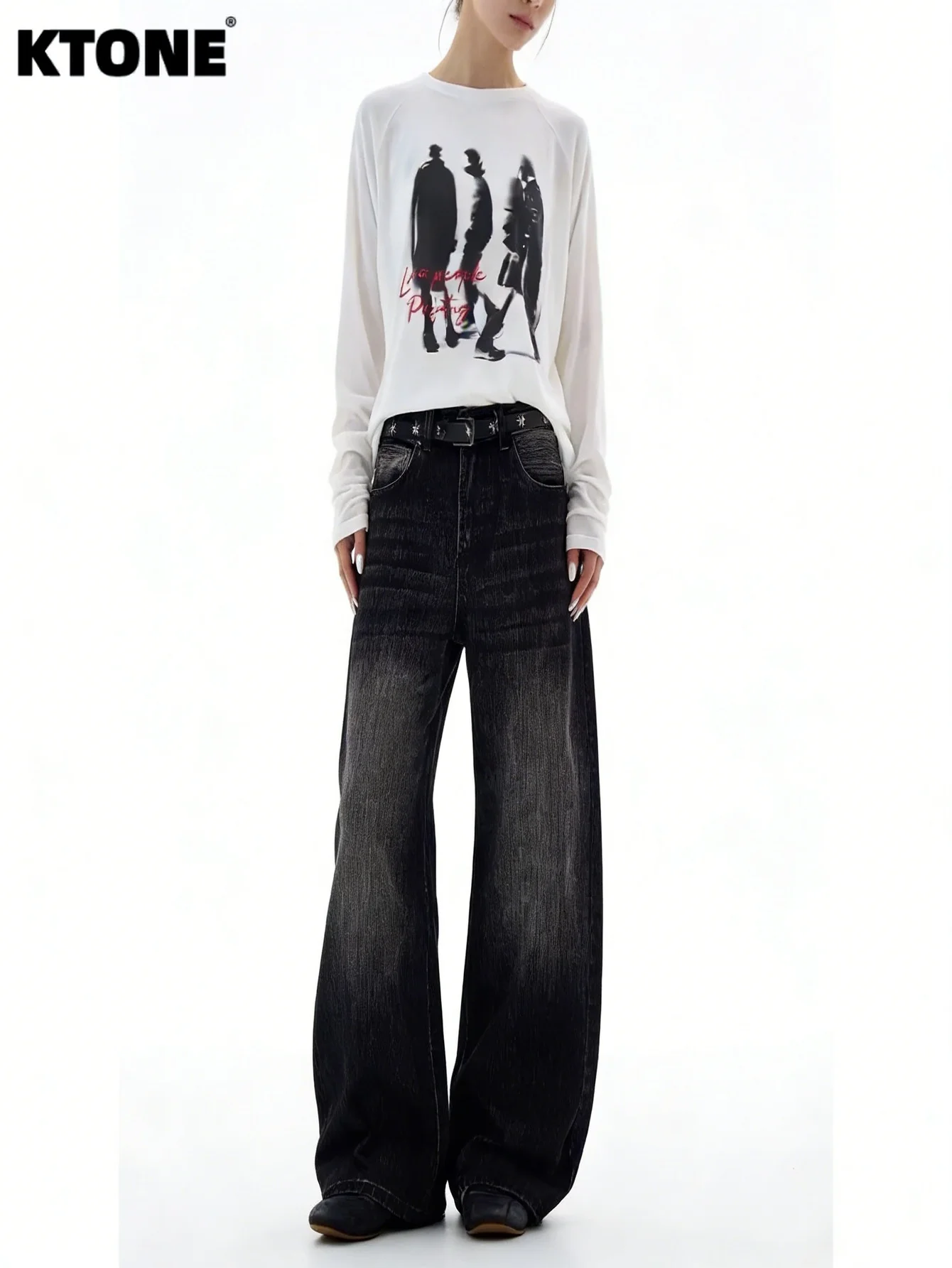 Мужские джинсы в стиле ретро, черные, свободного кроя, Harajuku Drip Original. Аксессуары и ремни в комплект не входят.
Мужские джинсы в стиле ретро, черные, свободного кроя, Harajuku Drip Original. Аксессуары и ремни в комплект не входят.