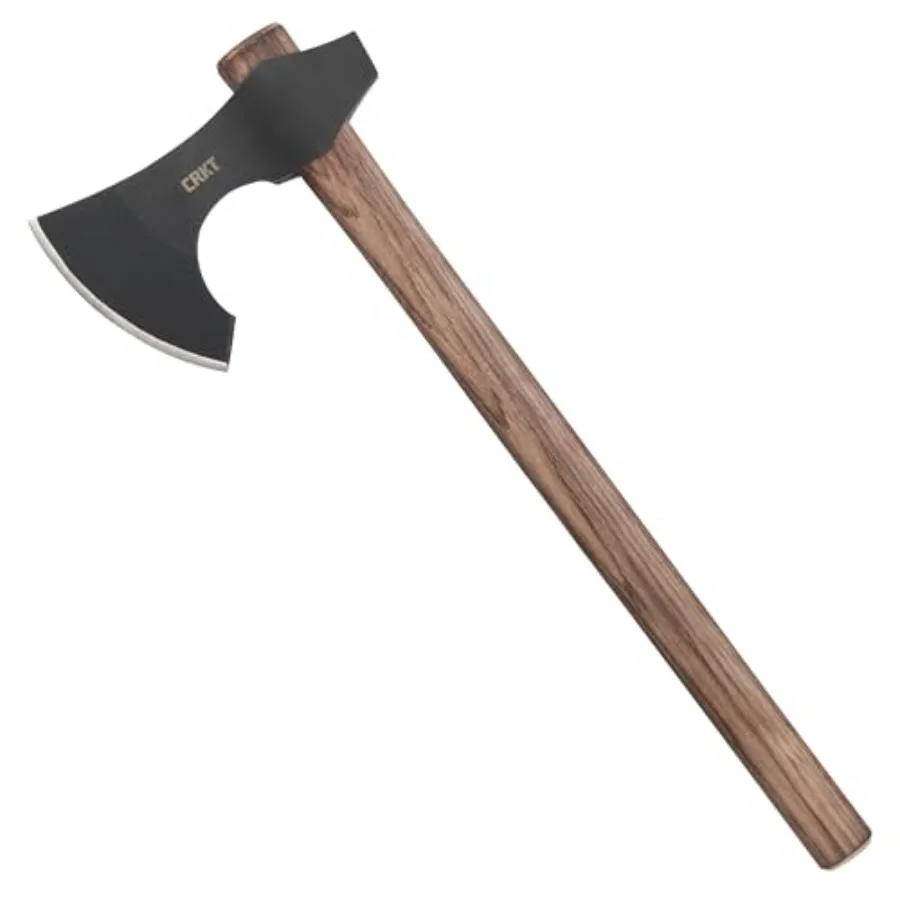Berserker Axe: Two Handed Outdoor Axe Forged 1055 Carbon Steel Blade Hickory Handle 2736
Berserker Axe: Two Handed Outdoor Axe Forged 1055 Carbon Steel Blade Hickory Handle 2736