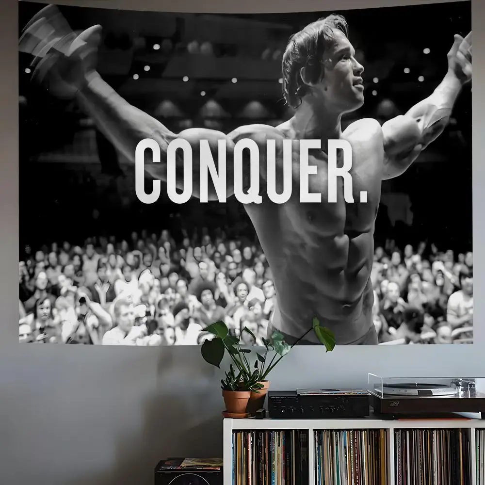 Arnold S-Schwarzenegger Gym Tapestry House Bedroom Living Bar Garden Microfiber Decoration Background Art Custom Banner
Arnold S-Schwarzenegger Gym Tapestry House Bedroom Living Bar Garden Microfiber Decoration Background Art Custom Banner
