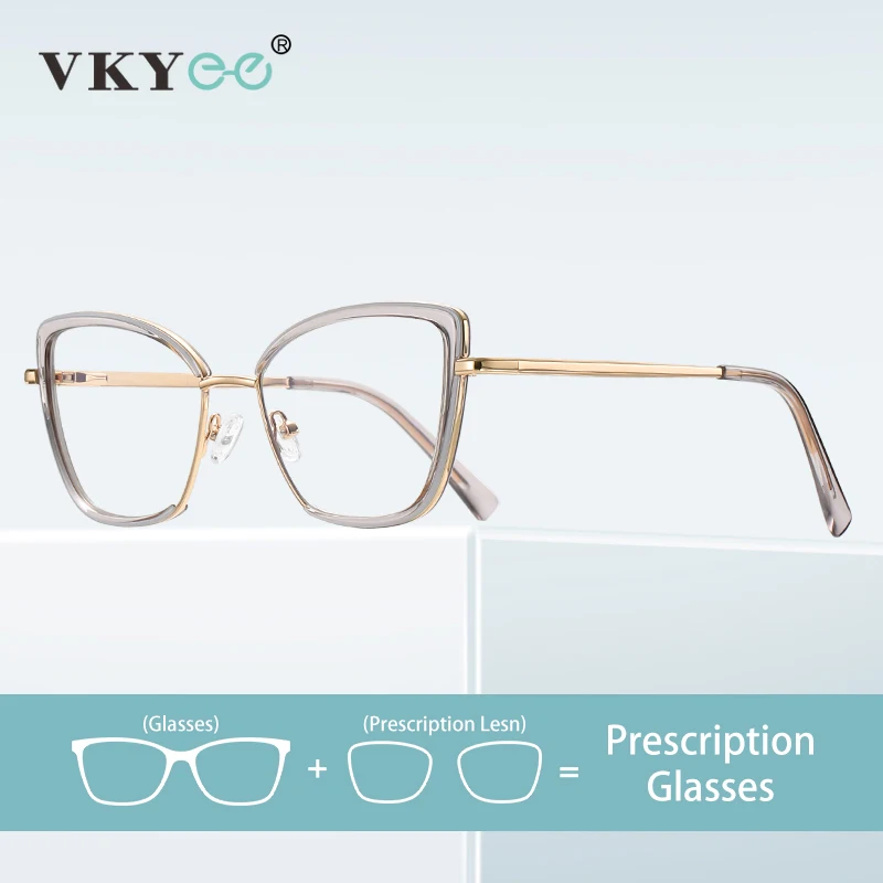 VICKY New Fashion Simple Butterfly Frame Anti-Blue Light Reading Glasses Customizable Prescription Photochromic PFD3152
VICKY New Fashion Simple Butterfly Frame Anti-Blue Light Reading Glasses Customizable Prescription Photochromic PFD3152