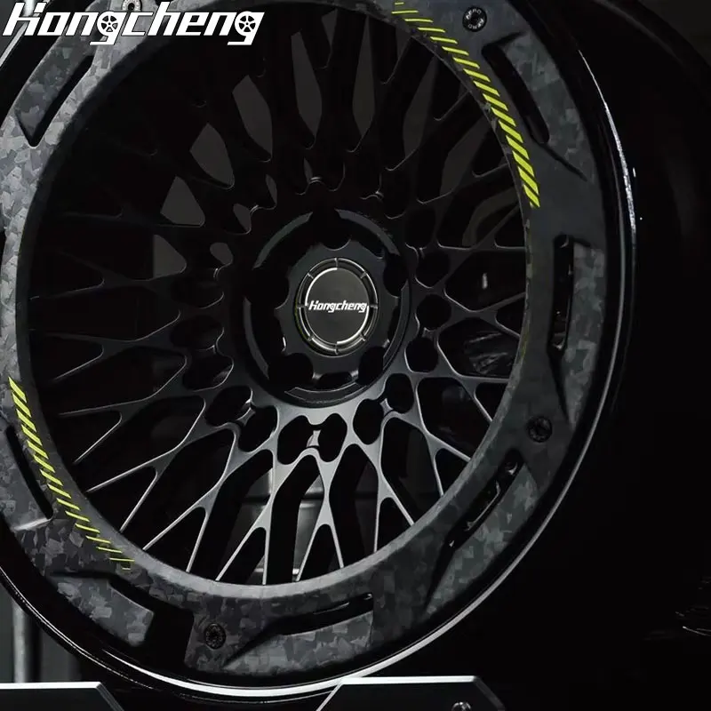1-piece Alloy Wheels 5X112 5X120 18 19 20 21 22 Inch Spoke Forged Carbon Fiber Wheel With Decorative Rims For BMW Benz
1-piece Alloy Wheels 5X112 5X120 18 19 20 21 22 Inch Spoke Forged Carbon Fiber Wheel With Decorative Rims For BMW Benz