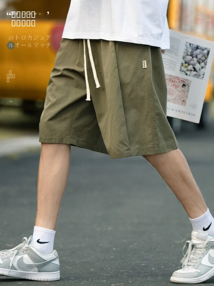 Мужские летние тонкие дышащие спортивные шорты свободного кроя с прямыми штанинами, удобные, легкие, модные, длиной до середины икры
Мужские летние тонкие дышащие спортивные шорты свободного кроя с прямыми штанинами, удобные, легкие, модные, длиной до середины икры