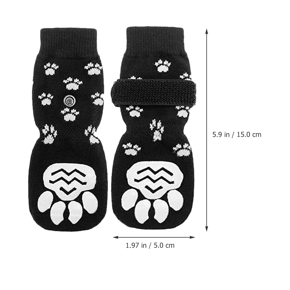 2 Pairs Anti slip Dog Socks Size Waterproof Breathable Compact Cotton Reusable Washable Pet Supplies Paw Protectors
2 Pairs Anti slip Dog Socks Size Waterproof Breathable Compact Cotton Reusable Washable Pet Supplies Paw Protectors